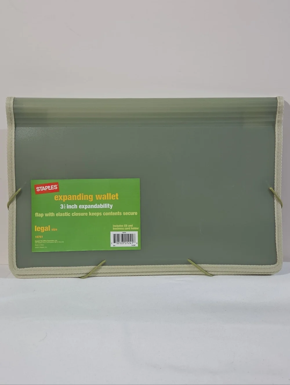 staples expanding folder wallet/paper organizer